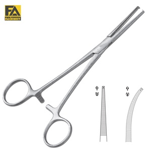 Pince hémostatique Dixon-Lovelace droite 1x2 dents, instrument de chirurgie générale certifié CE ISO13485 - Product Image 1