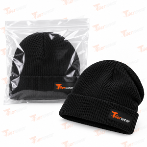 Bonnet tricoté unisexe pour homme, couleur unie, chaud et décontracté pour l'hiver, 100 % acrylique, prix de gros - Product Image 3