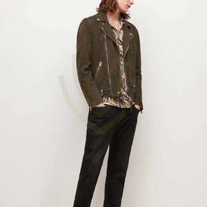 Chaqueta de Cuero Genuino de Alta Calidad para Hombre, Diseño Nuevo, con Talla Personalizada, Chaqueta de Cuero de Gamuza para Invierno - Product Image 5