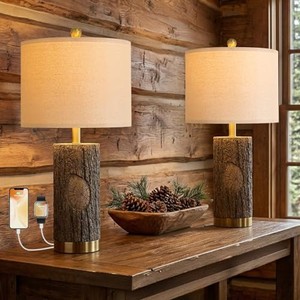 Acacia Wood <b>Rustic</b> Table Lamp Base | Handcrafted Twisted Trunk Design | Wholesale - Product Image 6