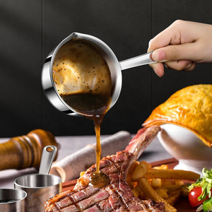 Strong Base Sauce <b>Pan</b> With Stainless Steel Interior For Hassle Free Cooking And Quick Cleaning - Product Image 2