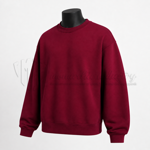 เสื้อสเวตเชิ้ตคอกลมผ้าเทอร์รี่ 290 แกรม ผ้าฝ้าย  แฟชั่น  โลโก้สั่งทำได้  เสื้อฮู้ดดี้และเสื้อสเวตเชิ้ตผู้ชาย - Product Image 3