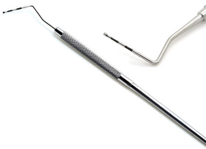 Sonda Dental Manual de Alta Calidad, Instrumento Médico de Acero Inoxidable para Cirugía General, Certificación CE, 1 Año de Garantía - Product Image 5