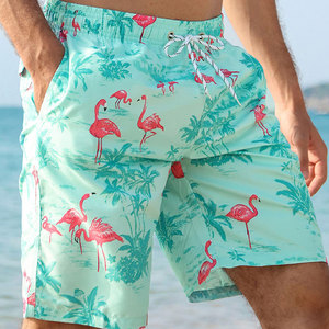 Factory Cheap Price <b>Men</b> Printed Summer Solid Color Beachwear Wholesale <b>Trunk</b> <b>Men's</b> Swim Shorts - Product Image 2