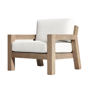 Outdoor Fabric Cushion Garden <b>Sofa</b> With <b>Wooden</b> <b>Frame</b> One Seat <b>Sofa</b> Highest Quality For Outdoor and Indoor Use - Product Image 5