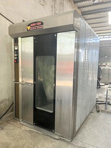 LX32M Minh Tam Vietnam Electric Bakery 380V 1 Year Warranty 32-Tray <b>Rotary</b> Oven High-End Multifunctional Automatic Portable - Product Image 4