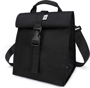Insulated Lunch Bag Rolltop Lunch Box Tote <b>Lunchbox</b> Bag for Women, Men, Adults and Kids - Product Image 1