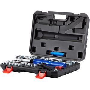Kit di Riparazione Freni Idraulico a Doppia Svasatura a 45 Gradi, Attrezzo per Svasatura Freni da 3/16'' a 1/2'' con w - Product Image 1