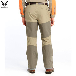 Pantalon de pêche en toile renforcée bicolore, durable, imperméable, respirant, léger, pour la chasse, le trekking et les activités de plein air - Product Image 3