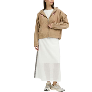 Wholesale Women's Full Zip Windbreaker <b>Hoodie</b> Jacket for Sports and Casual Wear - Product Image 2