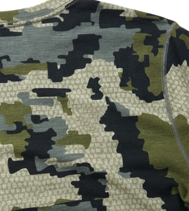 Camiseta Táctica de Camuflaje de Manga Larga con Media Cremallera para Hombre, Ajuste Holgado, Transpirable, para Caza y Senderismo - Product Image 3