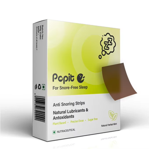 Tiras Orales Popit Anti-Ronquidos con Menta y Aceites Naturales, Tiras de Soporte Respiratorio Nocturno de Disolución Rápida - Product Image 5
