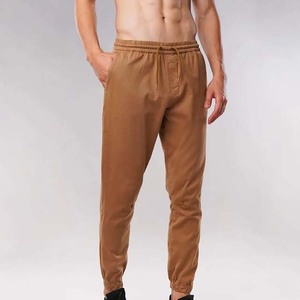 Stonefield Men's 100% Cotton High Street Style Wide Leg <b>Trouser</b>-Summer <b>Waterproof</b> UV Protection Breathable Drawstring Closure - Product Image 1