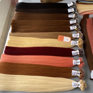 ผมต่อแบบนาโนริงคุณภาพสูง 12A เกรดพรีเมียม แบบ Double Drawn Full End ผมตรงแท้ Remy  แบบเส้นเดียว 100 ชิ้น/100 กรัม จัดส่งทั่วโลก - Product Image 1