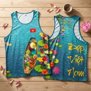 Custom Runner Tank Top OEM ODM Wholesale Quick Dry <b>Running</b> <b>Singlet</b> Manufacturer - Product Image 4