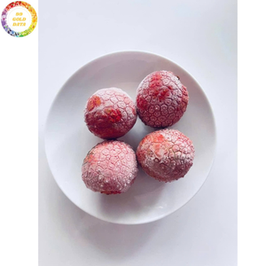 Litchis surgelés de qualité supérieure, IQF, fruits tropicaux premium, sans sucre ajouté, emballage sous vide, vente en gros directe d'usine - Product Image 2