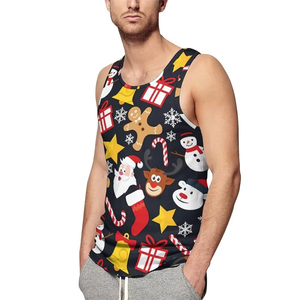 Professional New Quality Summer Vintage New 3D Merry <b>Christmas</b> Printing <b>Tank</b> <b>Top</b> For Men Santa Xmas Graphic <b>Tank</b> <b>Tops</b> Kid - Product Image 1