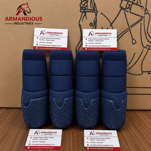 Protectores de Patas de Caballo Profesionales de Primera Calidad para Deportes de Equipo, Botas de TPU y Neopreno para Tendones Delanteros y Traseros, Directo de Fábrica - Product Image 3