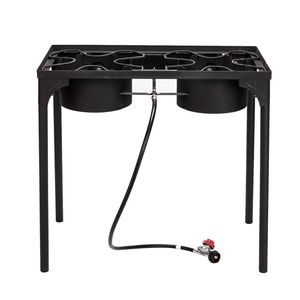 Ad alta potenza 105000 BTU propano fornello a Gas portatile da campeggio all'aperto per il cortile BBQ bruciatore pesante per Patio giardino - Product Image 1
