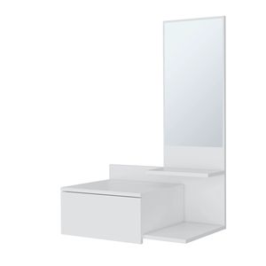 Mobile bagno sospeso bianco con specchio incluso - Product Image 3