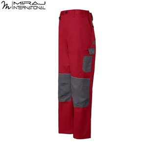 Heavy-Duty Reinforced Knee <b>Work</b> Trousers, Professional Industrial Durable Site Wear For Construction Working Wear <b>Pants</b> - Product Image 3