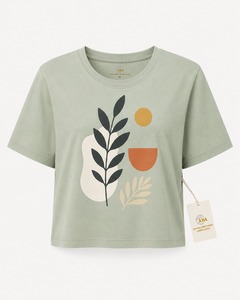 เสื้อยืดโอเวอร์ไซส์ลำลองผ้าฝ้ายแขนสั้นทรงหลวมสไตล์สตรีทแวร์ใส่สบายระบายอากาศได้ดีเหมาะสำหรับใส่ทุกวันทรงบ็อกซี่สำหรับผู้หญิง - Product Image 1