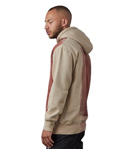 Conjunto Deportivo de Forro Polar para Hombre, Invierno, Color Negro Sólido, Sudadera con Capucha, Cuello Alto, Logotipo Bordado, Impermeable, Personalizado, Venta al Por Mayor - Product Image 1