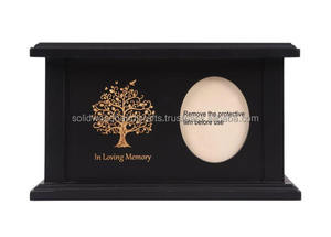 Urna de madera hecha a mano para cenizas de adultos, urnas funerarias para entierro con alta calidad. - Product Image 5