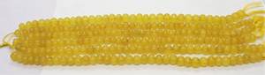 Perles de citrouille en quartz jaune AAA sculptées à la main 9-11MM, perles de citrouille en quartz jaune en forme de rondelle pour la fabrication de bijoux, vente en gros - Product Image 5