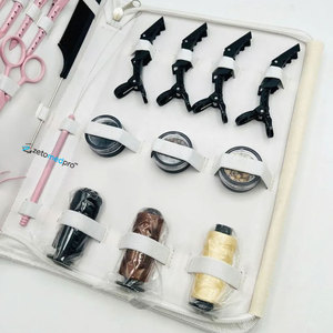 Best Selling Professional Hair <b>Extension</b> <b>Bead</b> Press Pliers Pink Color Sustainable Steel Salon Use Commercial Best Hair Tools - Product Image 5