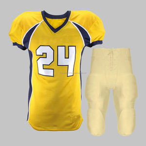 Uniforme de Fútbol Americano Personalizado de Alta Calidad para Adultos Unisex, 100% Poliéster, Transpirable, Manga Larga, Conjunto Deportivo para Entrenamiento - Product Image 1