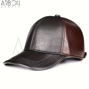 Nouveauté : Casquettes en cuir entièrement personnalisées, dernier style, pour adultes, tendance automne-hiver, pour personnes d'âge moyen et âgées - Product Image 4