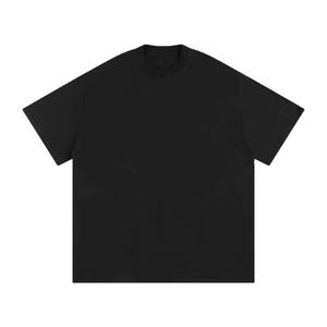 Camiseta de algodón de lujo de 260 gramos con estampado gráfico y hombros caídos, estilo streetwear, holgada y de corte oversized para hombre. - Product Image 1