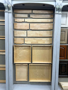 Unfinished Wood <b>Drawer</b> Dividers Organizer for Kitchen Cabinets Space Saving Cabinet Storage Solution - Product Image 5