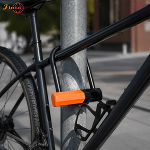 Candado en U Jinda de 170*300MM con Grillete Largo y Cubierta Protectora <span class=keywords><strong>para</strong></span> <span class=keywords><strong>Patinete</strong></span> Eléctrico, Protección de Seguridad - Product Image 1