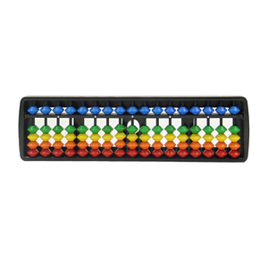 Ábaco Portátil de 17 Varillas Multicolor para el Aprendizaje Temprano, Herramienta de Práctica de Matemáticas Mentales para Niños y Estudiantes - Product Image 1
