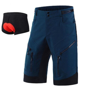 Short de cyclisme orange pour homme IMPROVEMENTS SPORTS avec rembourrage, séchage rapide, pour VTT, vêtements de sport pour adultes - Product Image 5