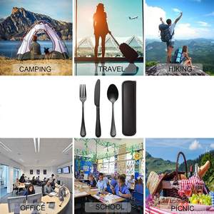 Ensemble de couverts en acier inoxydable écologiques et durables à brillance intense pour des toast mémorables, des plats délicieux, durables et compatibles lave-vaisselle - Vente en gros - Product Image 4