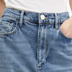 New Fashion Women Casual Custom Logo <b>Cargo</b> Regular Fit Breathable Quick Dry Eco-Friendly Denim Mid Waist Summer Style Streetwear - Product Image 6