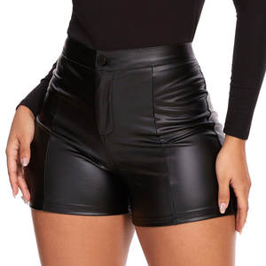Shorts en cuir pour femmes, dernières tendances, personnalisés, amples et respirants, fabriqués au Pakistan, qualité supérieure, OEM - Product Image 1