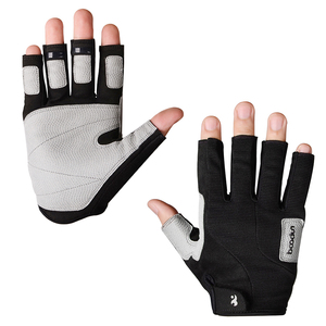 Gants de pêche d'été Boodun demi-doigts, intelligents, respirants, antidérapants, à enfiler, couleur personnalisable, durables, pour sports de plein air en PC - Product Image 1