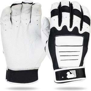 Gants de frappeur de baseball professionnels en peau de mouton, résistants à l'abrasion, équipement de frappe haute adhérence, mitaines de sport, vente en gros, logo personnalisé - Product Image 1