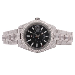 Nuevo Reloj de Diamantes VVS Moissanite, Reloj Clásico de Lujo Hip Hop, Reloj Mecánico Automático Thorns para Hombre de Fabricante Indio - Product Image 4