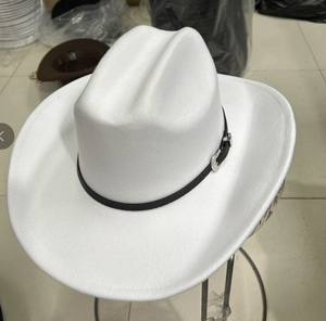 Sombrero Vaquero Estilo Americano para Viajes al Oeste, 100% Poliéster, Verano, Casual, Moderno, con Ajuste Profesional - Product Image 6