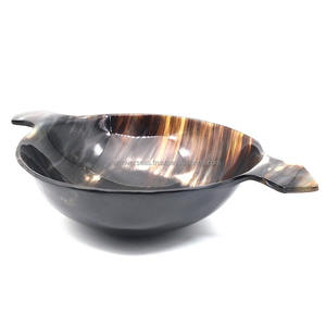 ชามเสิร์ฟตกแต่งทำจากเขาควายธรรมชาติรักษ์โลก - Product Image 3