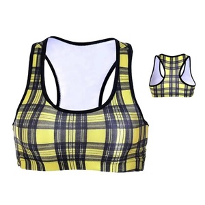 Sujetador Deportivo Corto sin Tirantes para Mujer, Diseño Ligero, Transpirable y sin Costuras, Logotipo Personalizable, para Yoga y Fitness, Venta al Por Mayor - Product Image 1