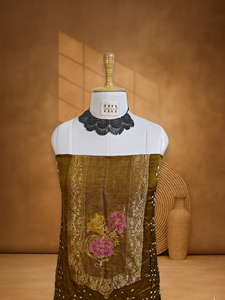 ชุดปิชไว บานาราซี วีฟ แบนดานีสุดหรู งานฝีมือสำหรับงานแต่งงานและงานเลี้ยง - Product Image 4