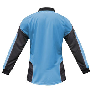 Polo réfléchissant personnalisé à manches longues, séchage rapide, pour la course nocturne, la sécurité et les vêtements de travail de chantier - Product Image 2