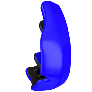 Protège-dents en silicone bleu pour la boxe, équipement de sport protecteur, léger, taille universelle adulte, couleur unie, style à enfiler - Product Image 4