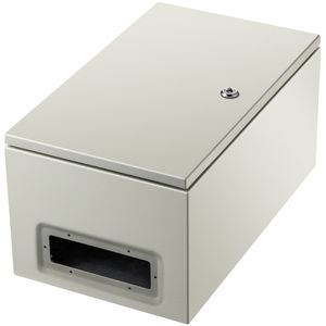 Boîte électrique en acier NEMA 4X 20 x 12 x 10 pouces, étanche à la poussière et à l'eau IP66, pour l'extérieur/l'intérieur, boîtier pour instruments électroniques - Product Image 4